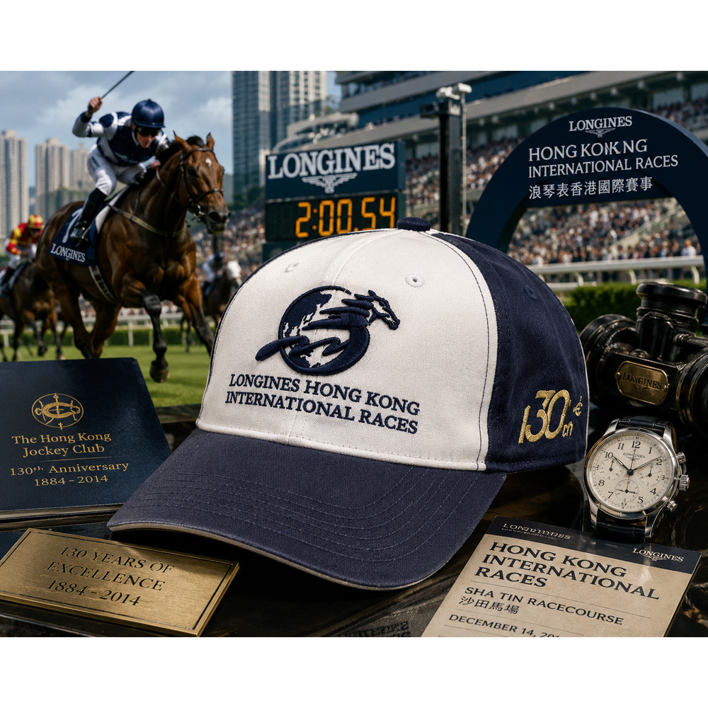 Longines Hong Kong International Races 130th Anniversary Strapback Hat Cap